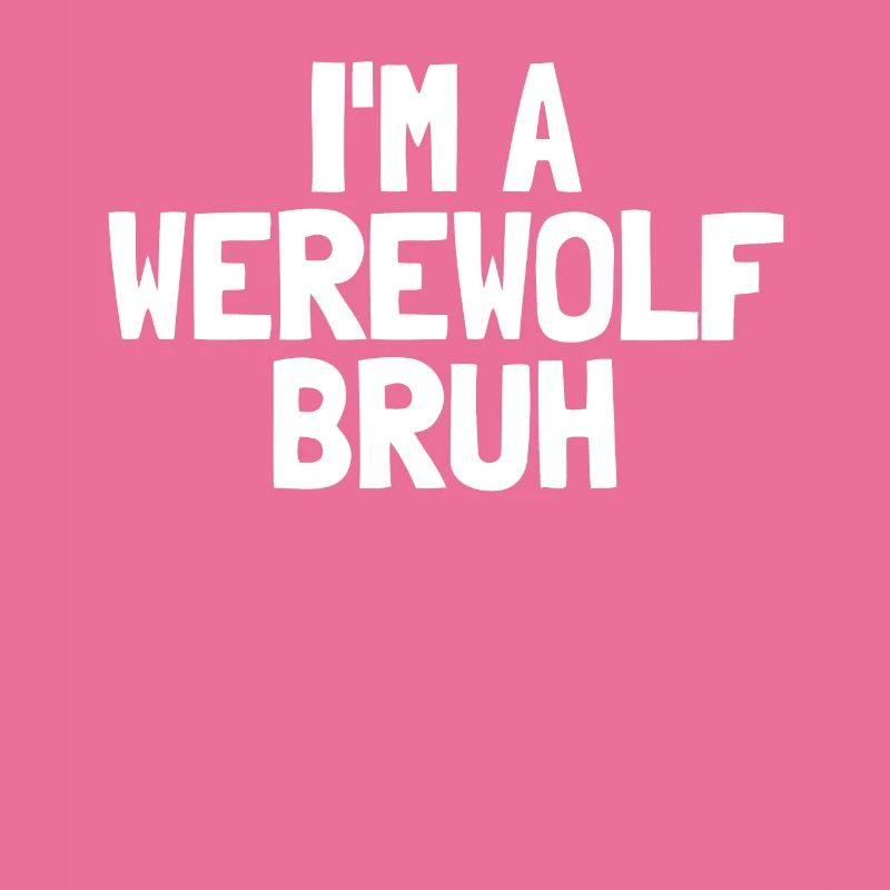Ich bin ein Werwolf Bruh Halloween Boys Werwolfein