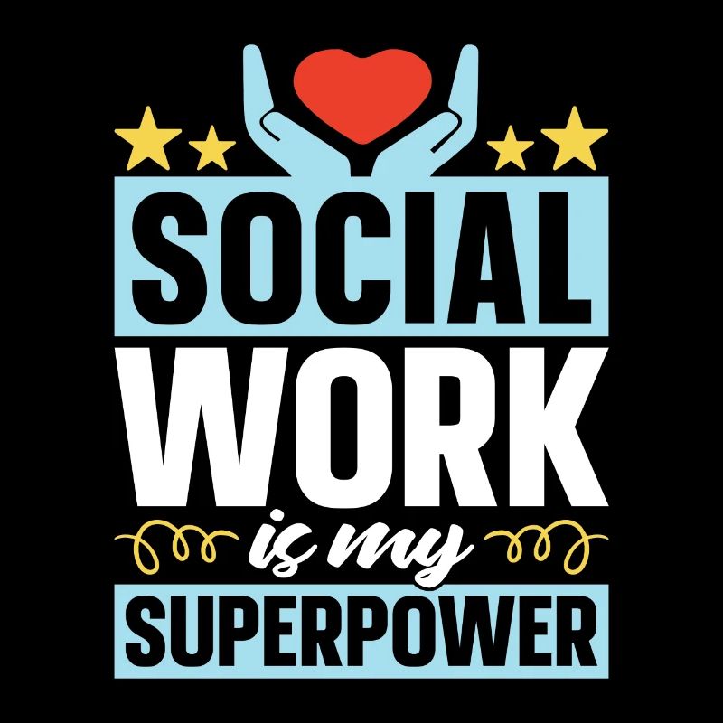 Le travail social est mon assistant de superpuissance