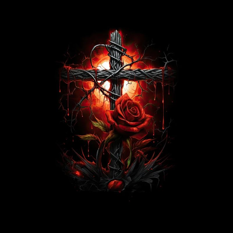 Gothic Cross Goths Design Victorian
