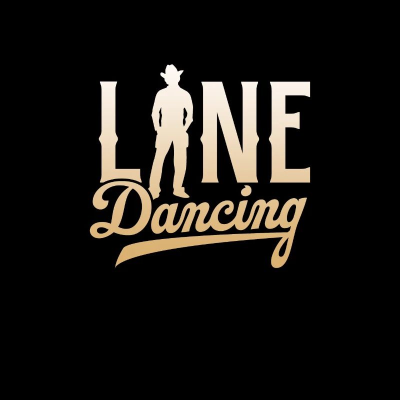 Linedance Country Line Dancer Linedancing Cadeau