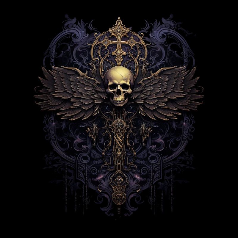 Gothic Cross Goths Design Victorian