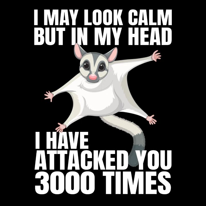 Sugar Glider Flughörnchen