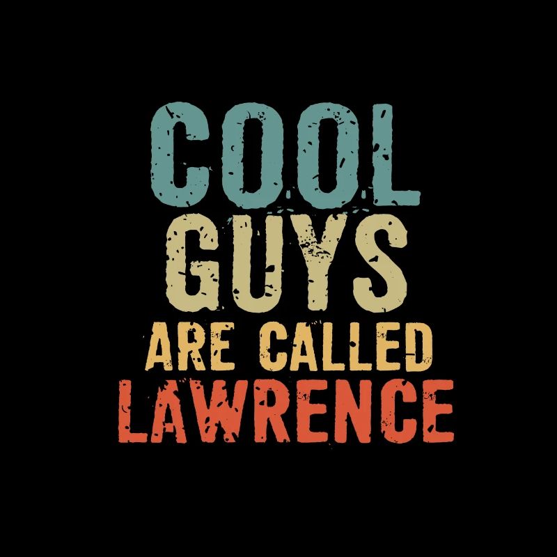 Les mecs cool s’appellent lawrence