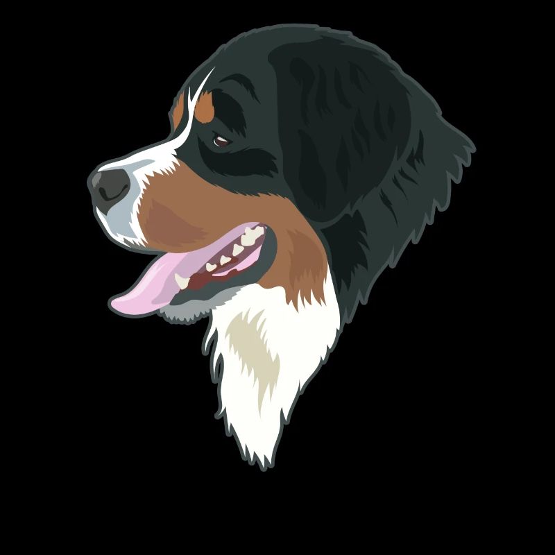 Simple Bernese Mountain Dog Gift