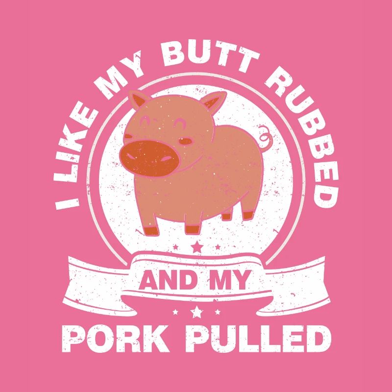 BBQ Pulled Pork Schwein Grill