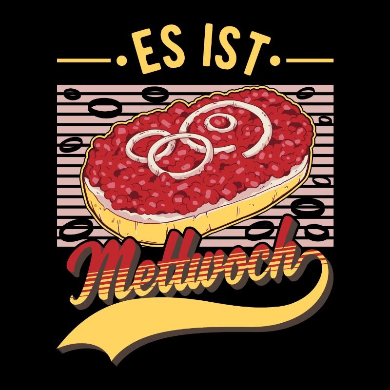 It's Mettwoch Mettbrötchen Mett Hackepeter