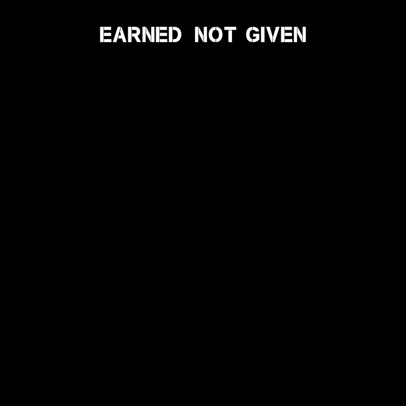 Fitness - Earned, not given