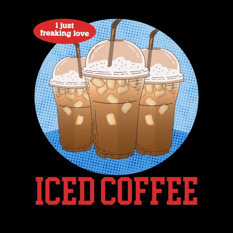 Eiskaffee Kaffeeliebhaber Iced Coffee Geschenk