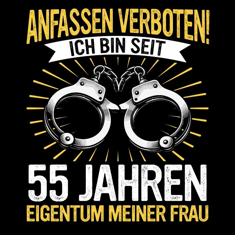 55 Hochzeitstag Jahrestag Ehemann Ehefrau
