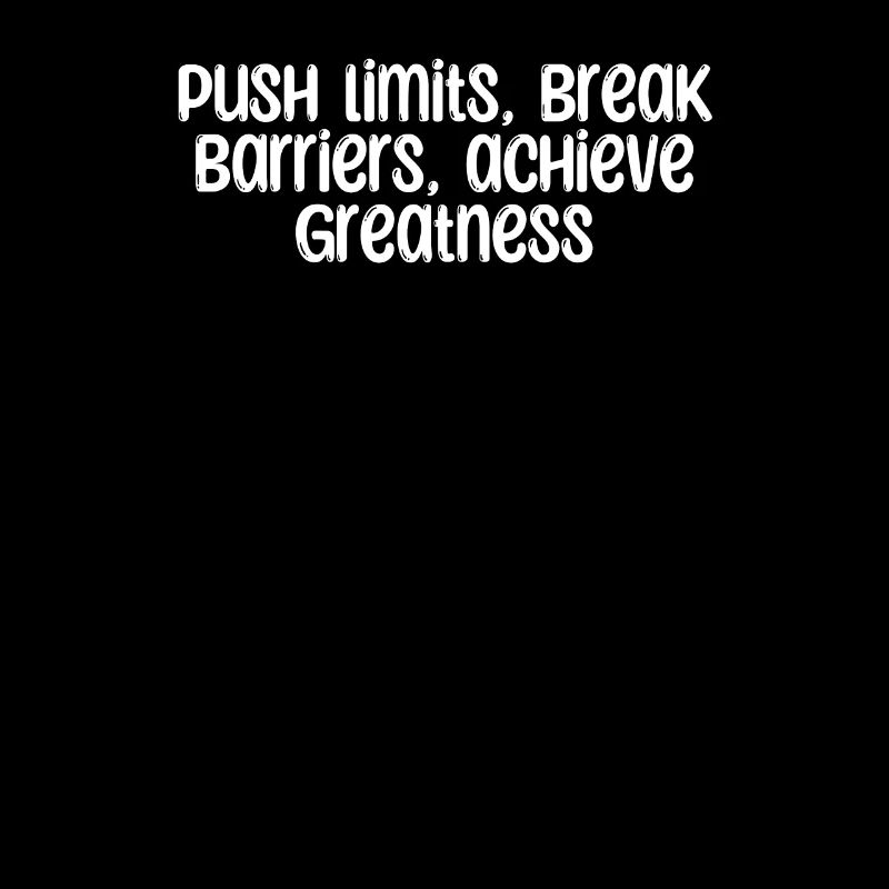 Fitness - Push limits, break barriers, achieve