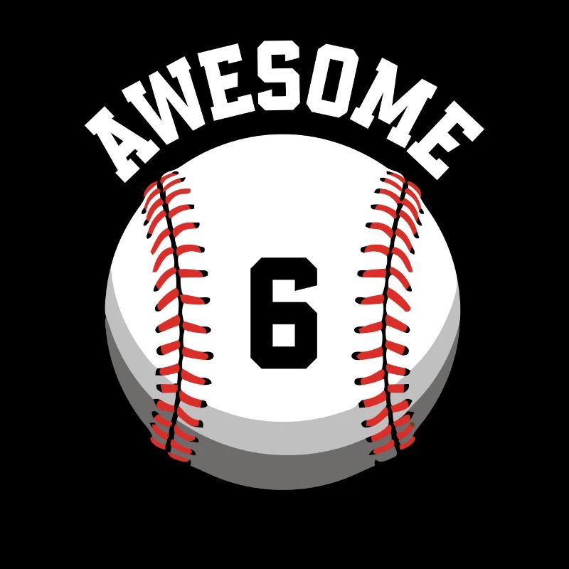 Kinder Geburtstag 6. Geburtstag Baseballparty