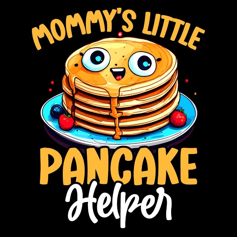 Lustiger Pfannkuchenbäcker Kinder