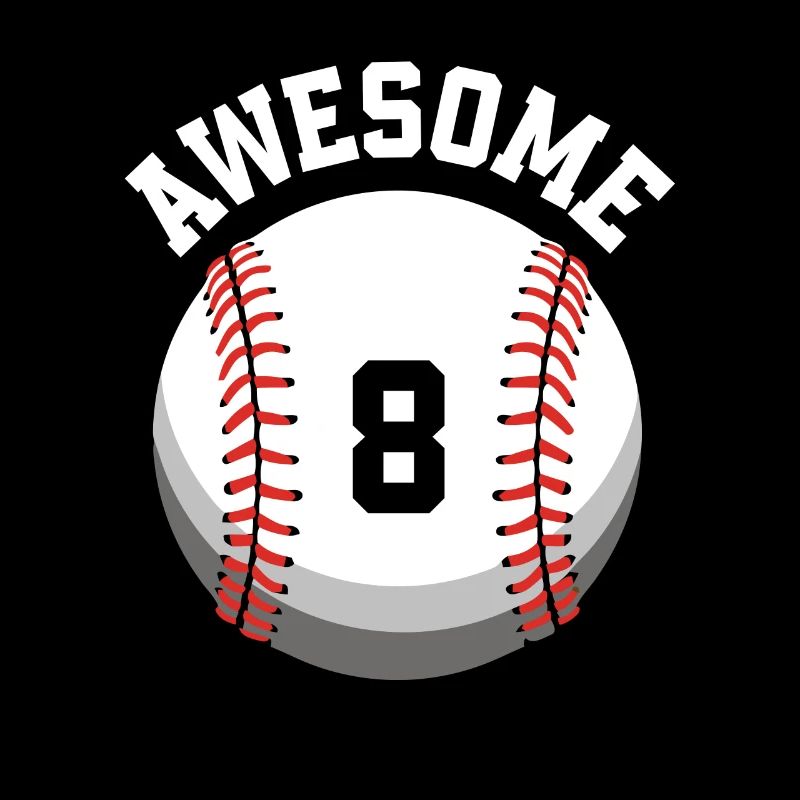 Kinder Geburtstag 8. Geburtstag Baseballparty