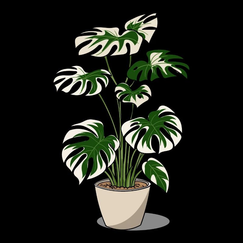 Variegated Monstera