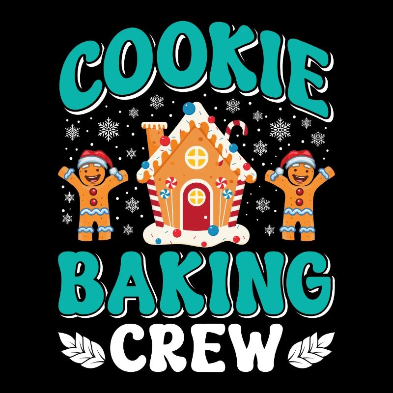 Christmas Biscuits Cookie Baking Crew Baking Fans