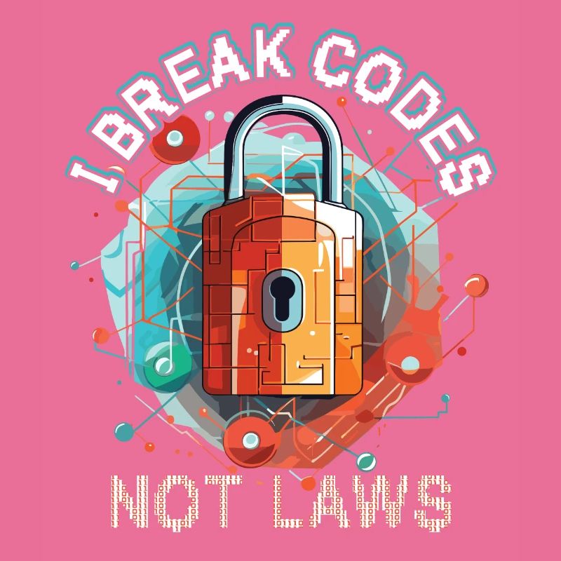 Cybersecurity Art Hacking Lover Computer Nerd