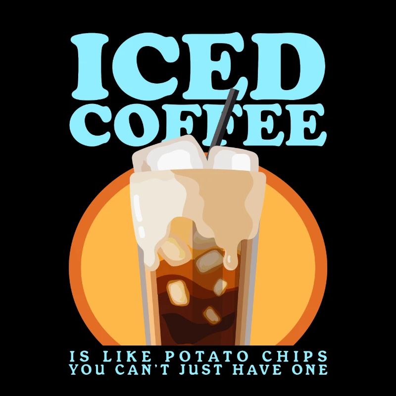 Eiskaffee Kaffeeliebhaber Iced Coffee Geschenk