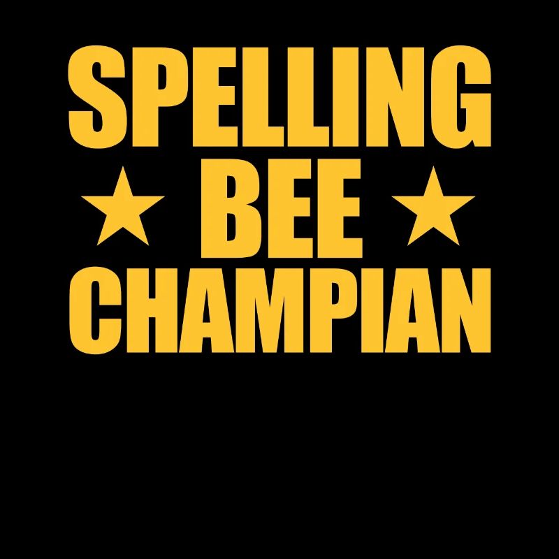 Spelling Bee Champian Mal Placé Drôle Sc
