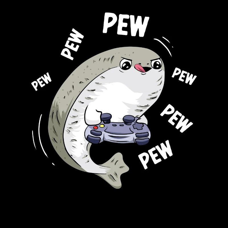 Jeu de console Sacabambaspi’s Fish Meme Gamer