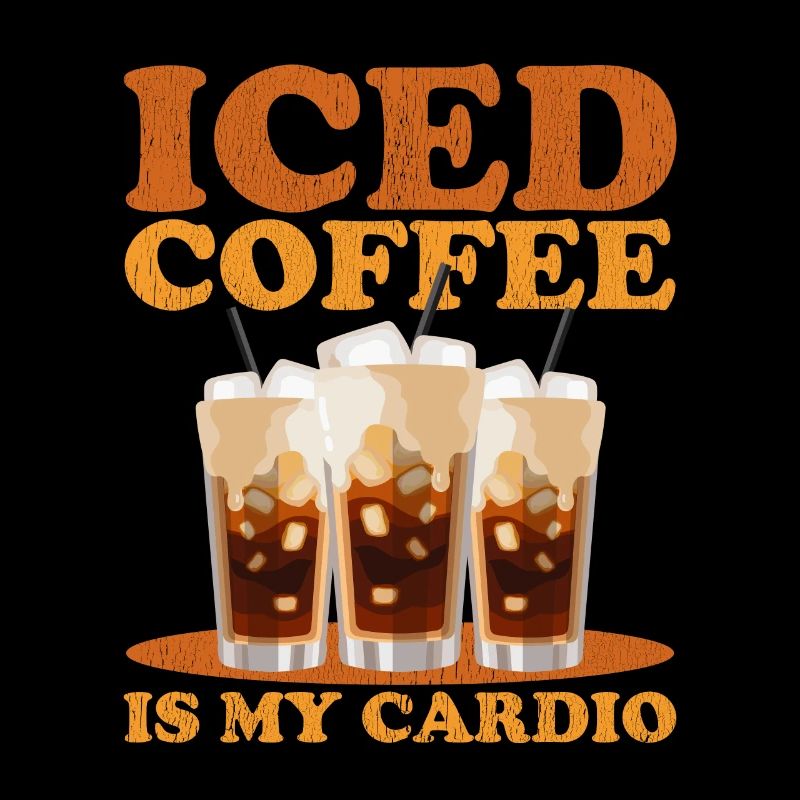 Eiskaffee Iced Coffee | Kaffeeliebhaber Geschenk