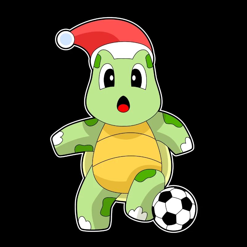Turtle Christmas Soccer