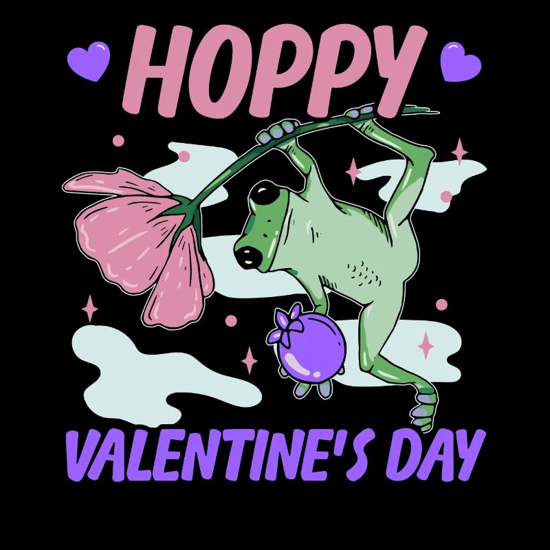 February 14 Valentine's Day Gift Funny Frog