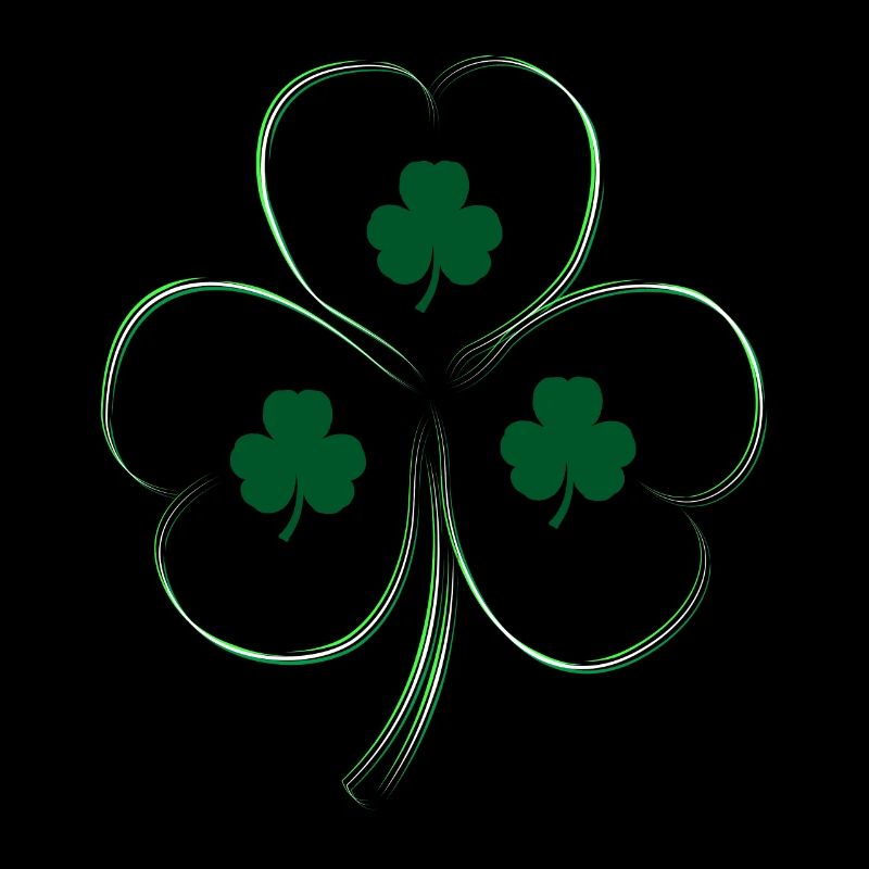 Heart Three-Leaf Clover