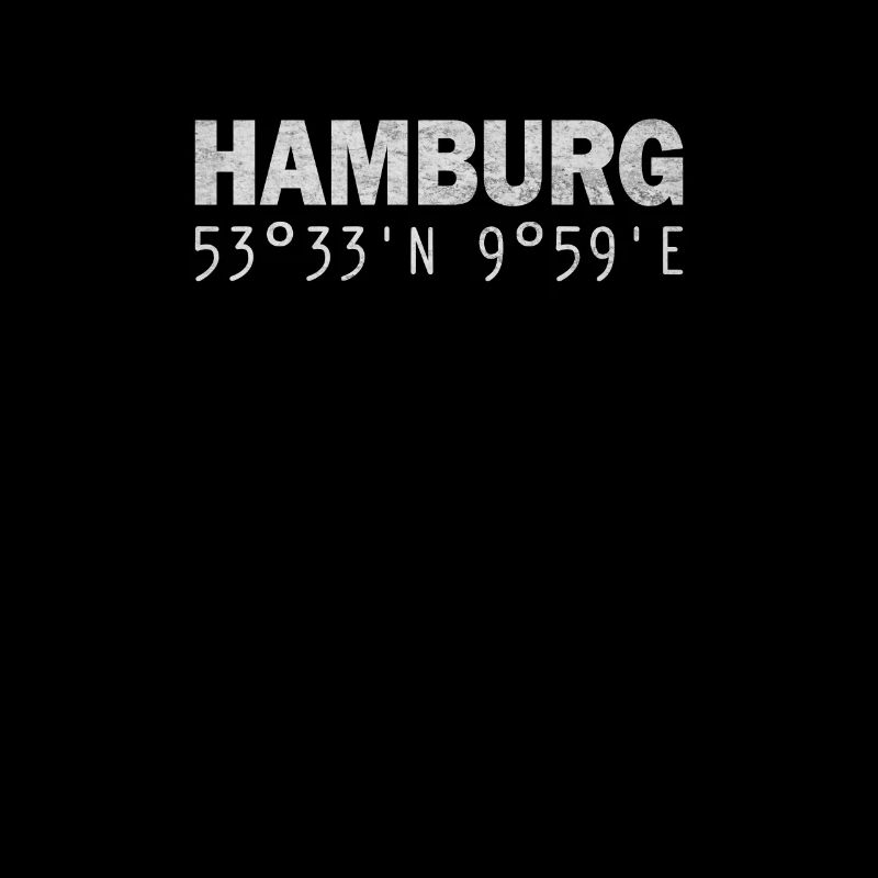 Coordonnées GPS de Hambourg
