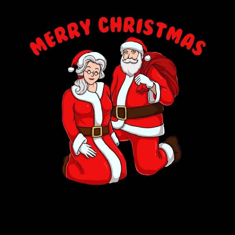 Joyeux Noël Père Noël et Mère Noël