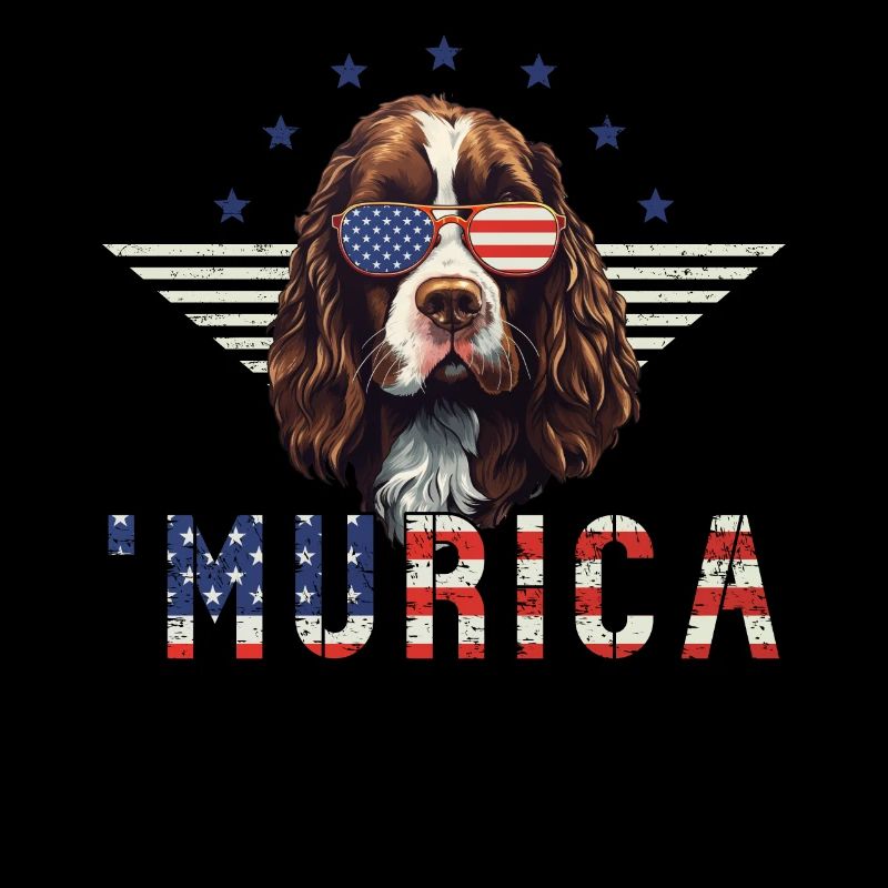 Englischer Springer Spaniel Sonnenbrille Murica