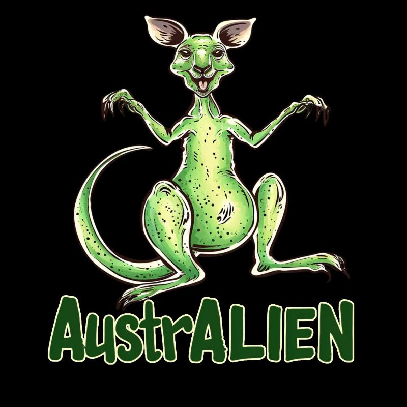 ausAustralia Roo Aussie Lustig Australien Känguru