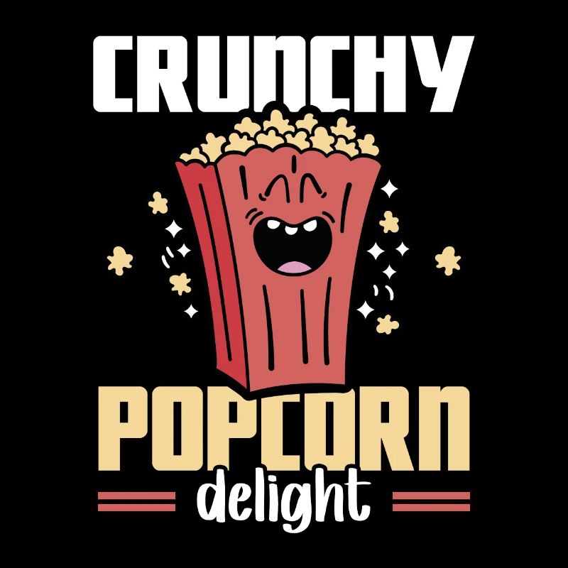 Crunchy Popcorn Delight Costume Popcorn Machine