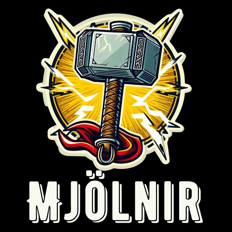Thor Hammer Mjölnir Viking Norse Mythology