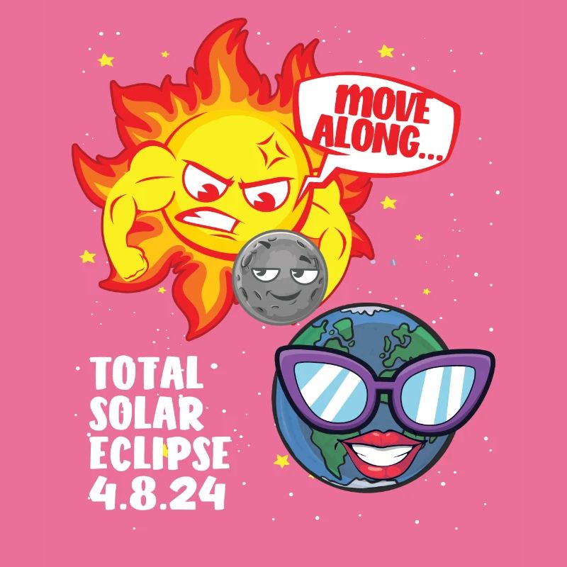 Total Solar Eclipse bewegt sich entlang 4.08.24 lu