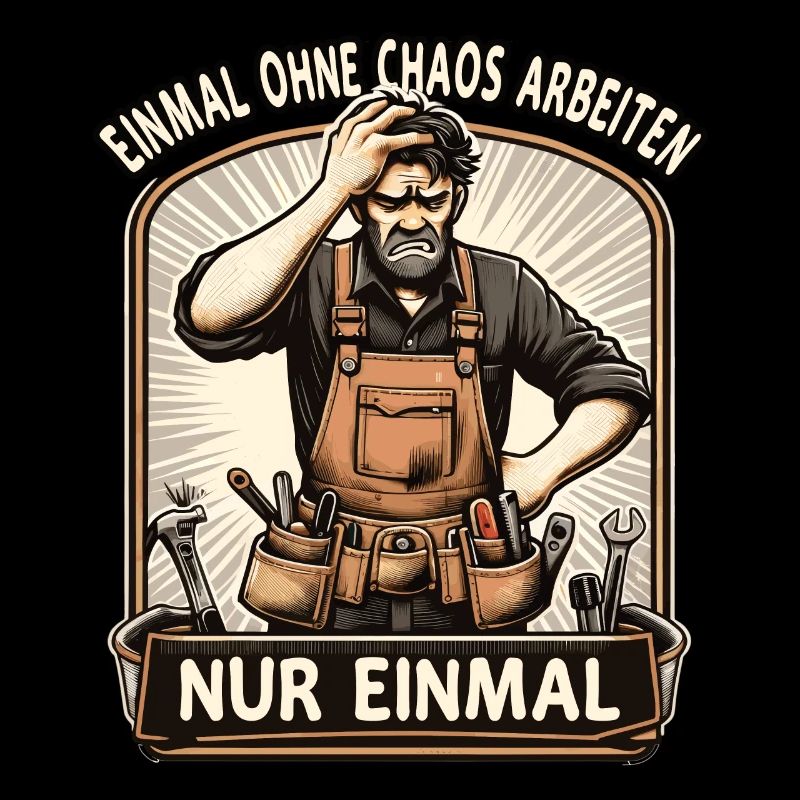 Handwerker Einmal ohne Chaos Arbeiten