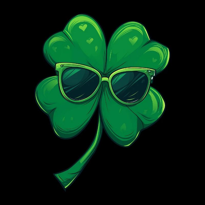 Shamrock Shamrock Lunettes de soleil Saint Patrick