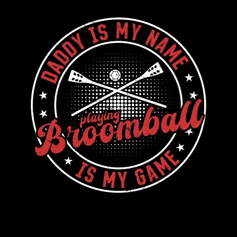 Broomball Daddy Broomball Player Daddy