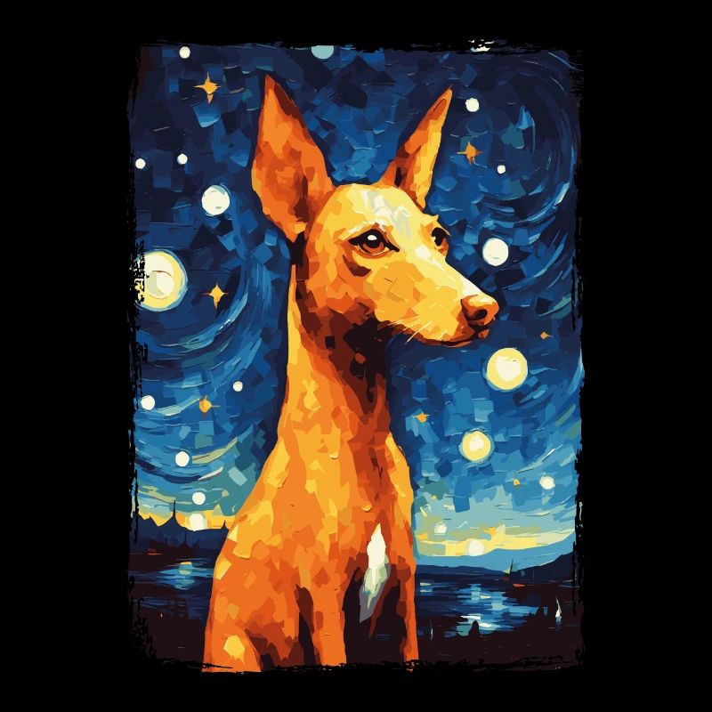Podenco Starry Night