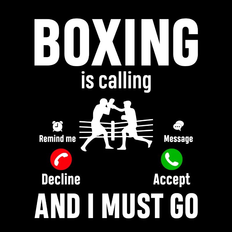 Boxen ruft und ich muss gehen
