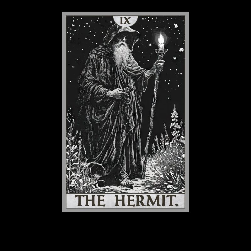 Tarotkarten Tarotkarte The Hermit Der Eremit
