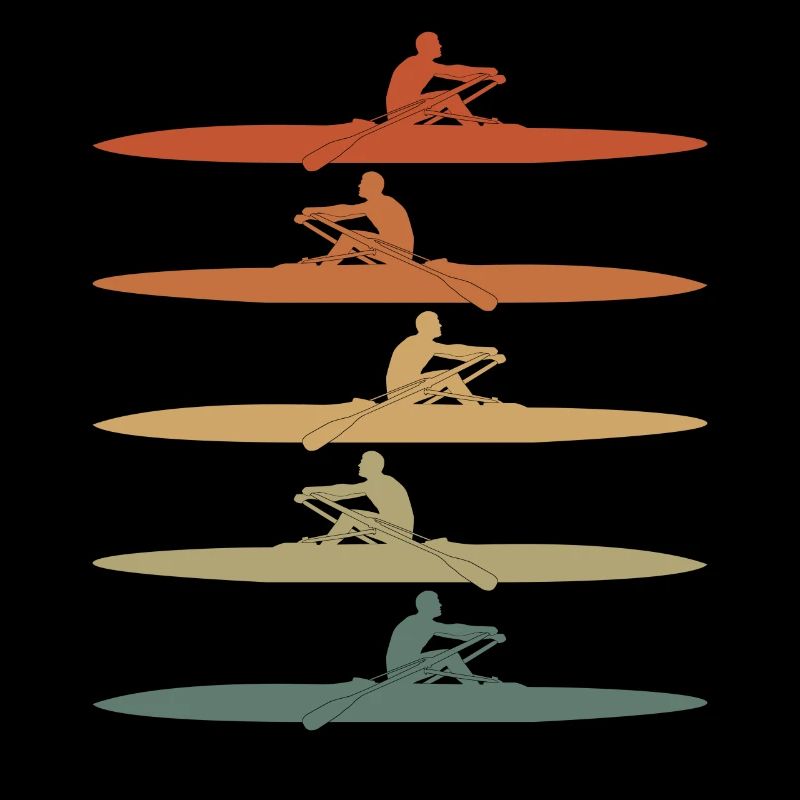 Rowing Club Paddle Retro Bateau à rames