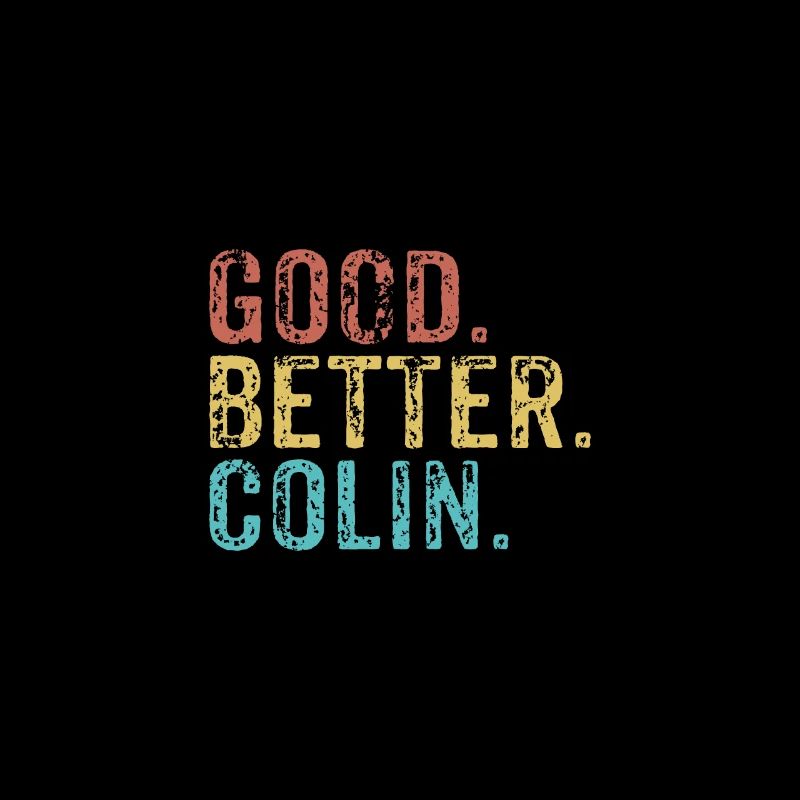 Cool guys are called colin