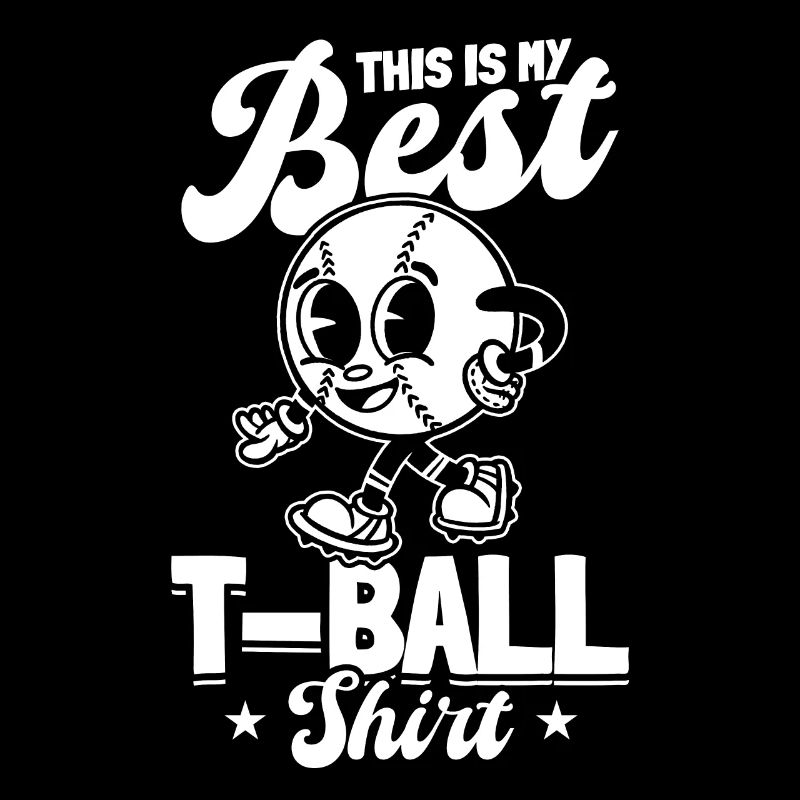This is my best T-ball shirt Teeball Game