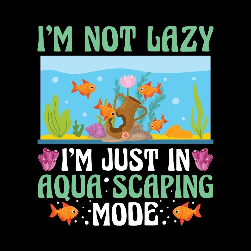 Not Lazy Aqua Scaping Mode - Aquascaping Aquarium