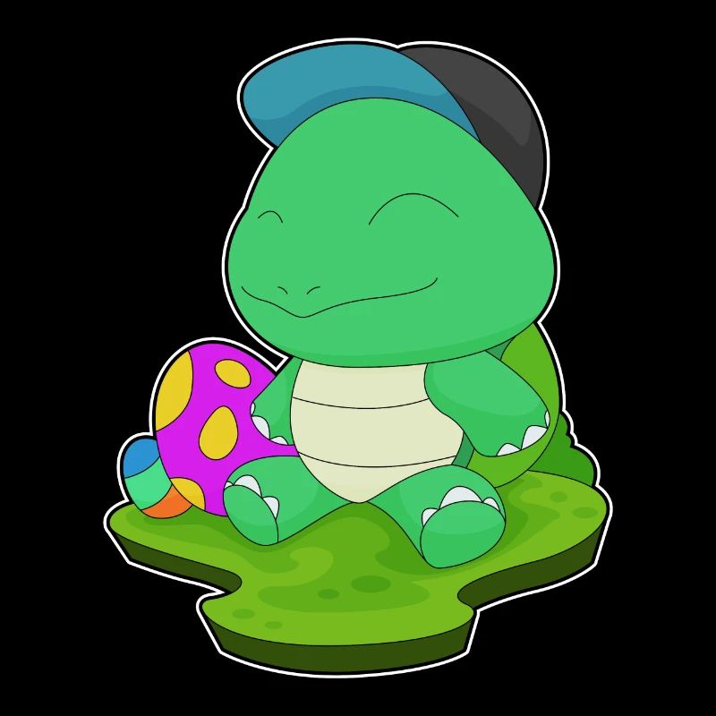 Turtle Easter Easter Eggs