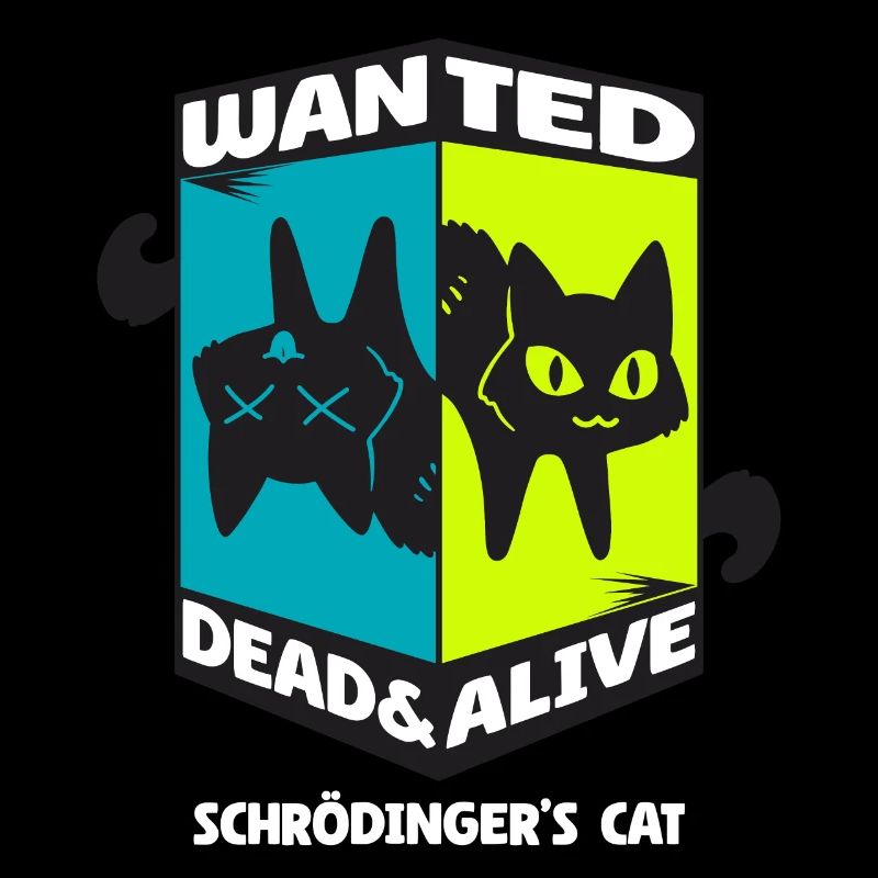 Physik Quanten Nerd Dead Alive Schrödingers Katze
