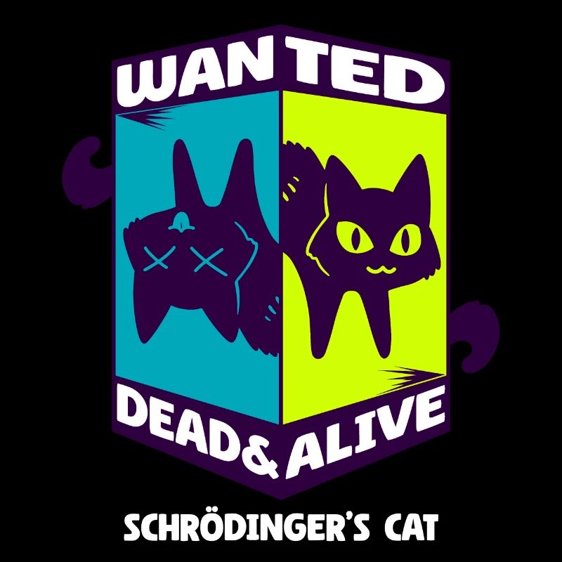 Physik Quanten Nerd Dead Alive Schrödingers Katze