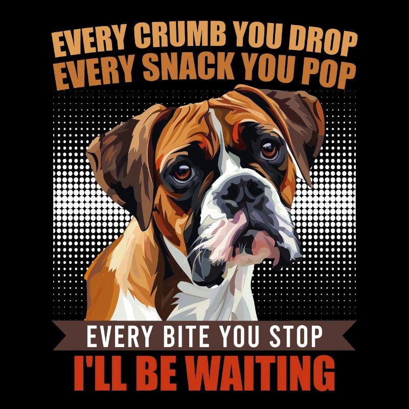 Boxer EVERY CRUMB YOU DROP I'LL BE WAITING