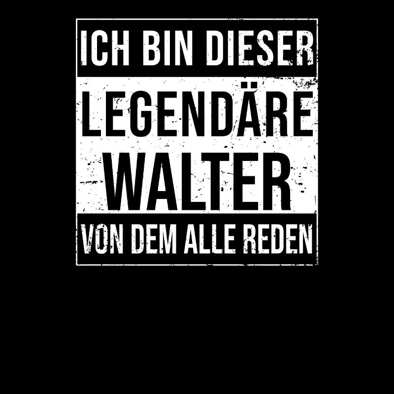 Je suis cette légende pour Walter