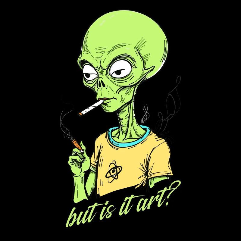 Drôle de dicton extraterrestre mais c’est de l’art